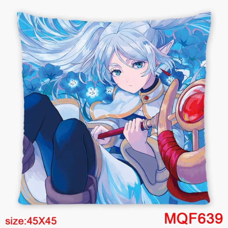 Frieren: Beyond Journey's Anime square full-color pillow cushion 45X45CM NO FILLING 