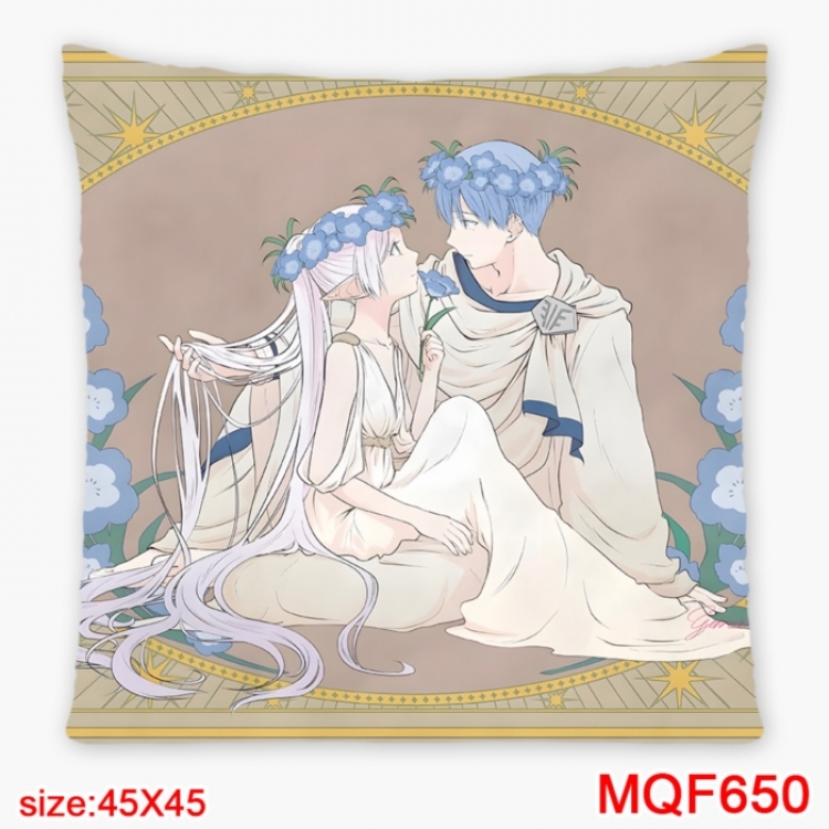Frieren: Beyond Journey's Anime square full-color pillow cushion 45X45CM NO FILLING 
