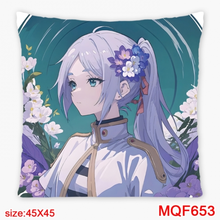 Frieren: Beyond Journey's Anime square full-color pillow cushion 45X45CM NO FILLING 
