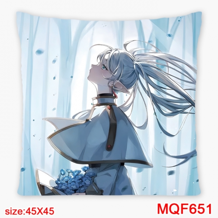 Frieren: Beyond Journey's Anime square full-color pillow cushion 45X45CM NO FILLING 