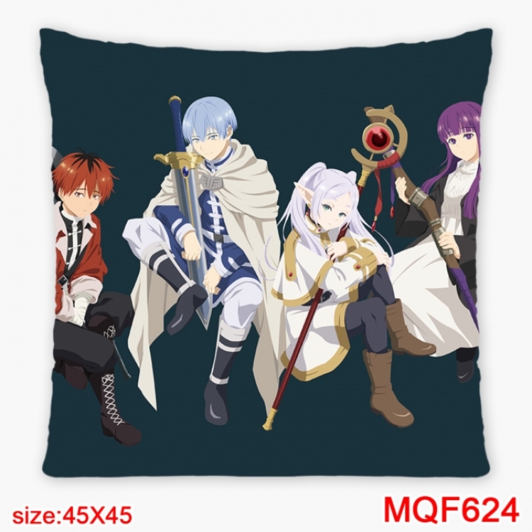 Frieren: Beyond Journey's Anime square full-color pillow cushion 45X45CM NO FILLING 