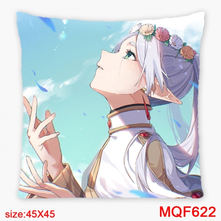 Frieren: Beyond Journey's Anime square full-color pillow cushion 45X45CM NO FILLING
