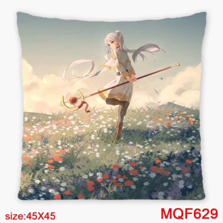 Frieren: Beyond Journey's Anime square full-color pillow cushion 45X45CM NO FILLING 