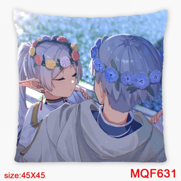 Frieren: Beyond Journey's Anime square full-color pillow cushion 45X45CM NO FILLING 
