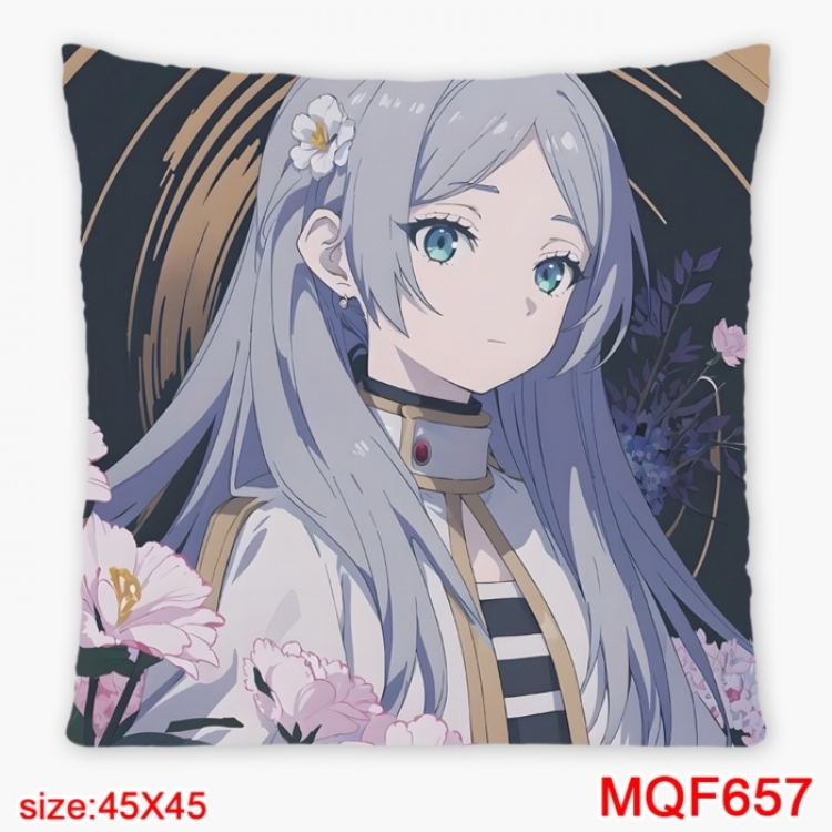 Frieren: Beyond Journey's Anime square full-color pillow cushion 45X45CM NO FILLING 