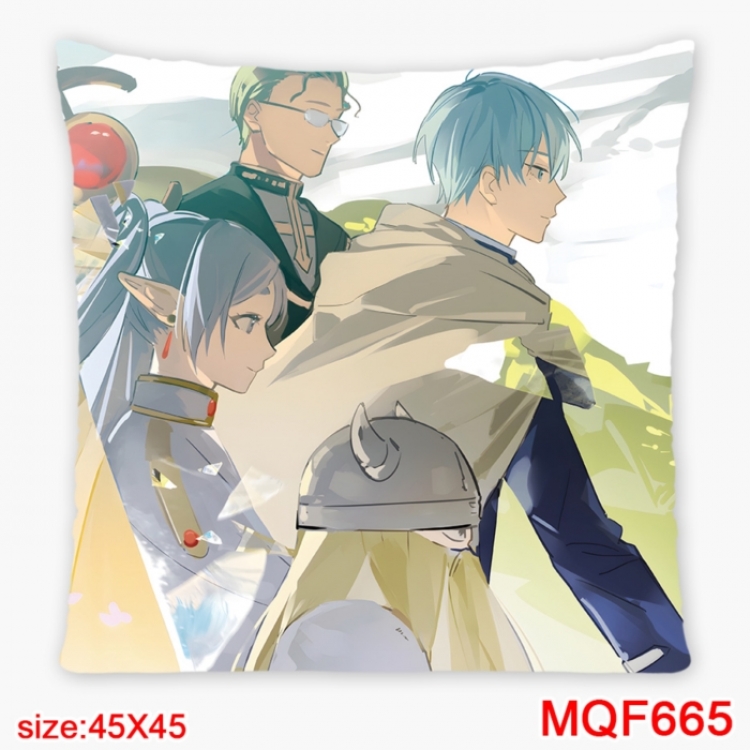 Frieren: Beyond Journey's Anime square full-color pillow cushion 45X45CM NO FILLING 