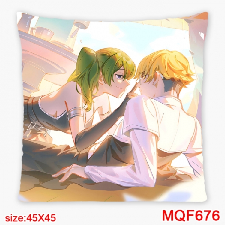 Frieren: Beyond Journey's Anime square full-color pillow cushion 45X45CM NO FILLING 