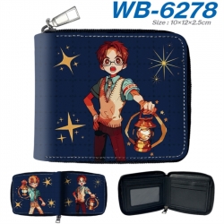 Toilet-bound Hanako-kun Anime color short full zip folding wallet 10x12x2.5cm