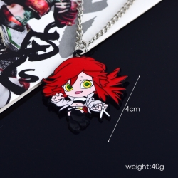 &zwnj;clickety-clack&zwnj;  Anime cartoon metal necklace pendant price for 5