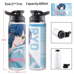 BOCCHI THE ROCK! Anime PU leather full color buckle two fold wallet 12X10X2CM