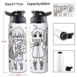 BOCCHI THE ROCK! Anime PU leather full color buckle two fold wallet 12X10X2CM