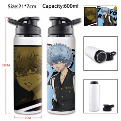 Tokyo Revengers Anime Printed Outdoor Sports Water Bottle 600ml 21x7cm