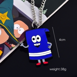 South Park Anime cartoon metal necklace pendant price for 5 pcs 