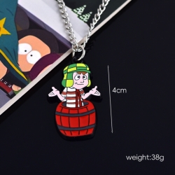 South Park Anime cartoon metal necklace pendant price for 5 pcs 