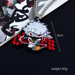 &zwnj;clickety-clack&zwnj; Anime cartoon metal necklace pendant price for 5 pcs 