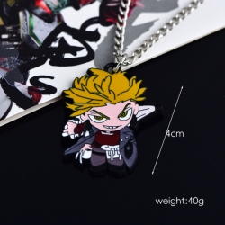 Demon Slayer Kimets  Anime cartoon metal necklace pendant price for 5 pcs 