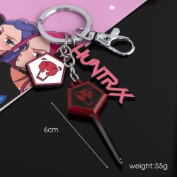 K-Pop Demon Hunters Anime peripheral skewer keychain pendant