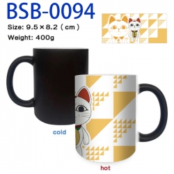 DANDADAN Anime peripherals color changing ceramic cup tea cup mug 9.5X8.2cm