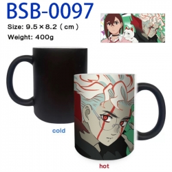 DANDADAN Anime peripherals color changing ceramic cup tea cup mug 9.5X8.2cm
