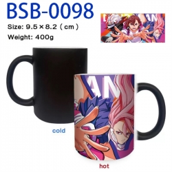 DANDADAN Anime peripherals color changing ceramic cup tea cup mug 9.5X8.2cm