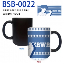 Chainsaw Man Anime peripherals color changing ceramic cup tea cup mug 9.5X8.2cm