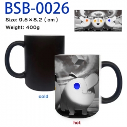 Chainsaw Man Anime peripherals color changing ceramic cup tea cup mug 9.5X8.2cm