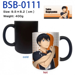 Haikyuu!! Anime peripherals color changing ceramic cup tea cup mug 9.5X8.2cm