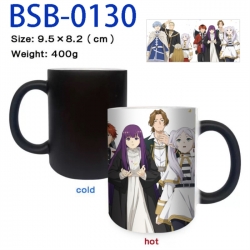 Frieren: Beyond Journey's Anime peripherals color changing ceramic cup tea cup mug 9.5X8.2cm