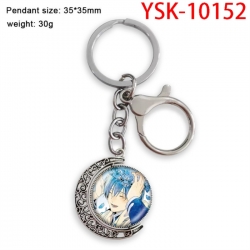 Frieren: Beyond Journey's Anime double-sided crystal rotating gemstone keychain pendant price for 5 pcs