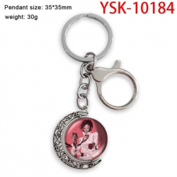 NANA Anime double-sided crystal rotating gemstone keychain pendant price for 5 pcs