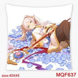 Frieren: Beyond Journey's Anime square full-color pillow cushion 45X45CM NO FILLING 