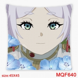 Frieren: Beyond Journey's Anime square full-color pillow cushion 45X45CM NO FILLING 