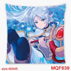 Frieren: Beyond Journey's Anime square full-color pillow cushion 45X45CM NO FILLING 