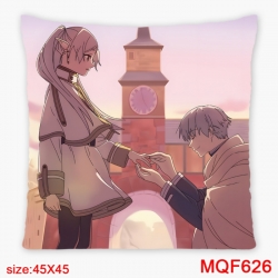 Frieren: Beyond Journey's Anime square full-color pillow cushion 45X45CM NO FILLING 