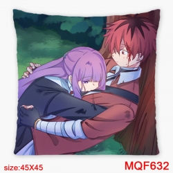 Frieren: Beyond Journey's Anime square full-color pillow cushion 45X45CM NO FILLING 