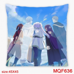 Frieren: Beyond Journey's Anime square full-color pillow cushion 45X45CM NO FILLING 