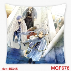 Frieren: Beyond Journey's Anime square full-color pillow cushion 45X45CM NO FILLING 
