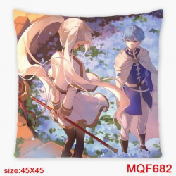 Frieren: Beyond Journey's Anime square full-color pillow cushion 45X45CM NO FILLING