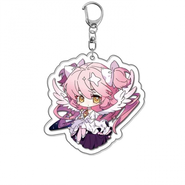  Magical Girl Madoka of the Magus Anime Acrylic Keychain Charm price for 5 pcs