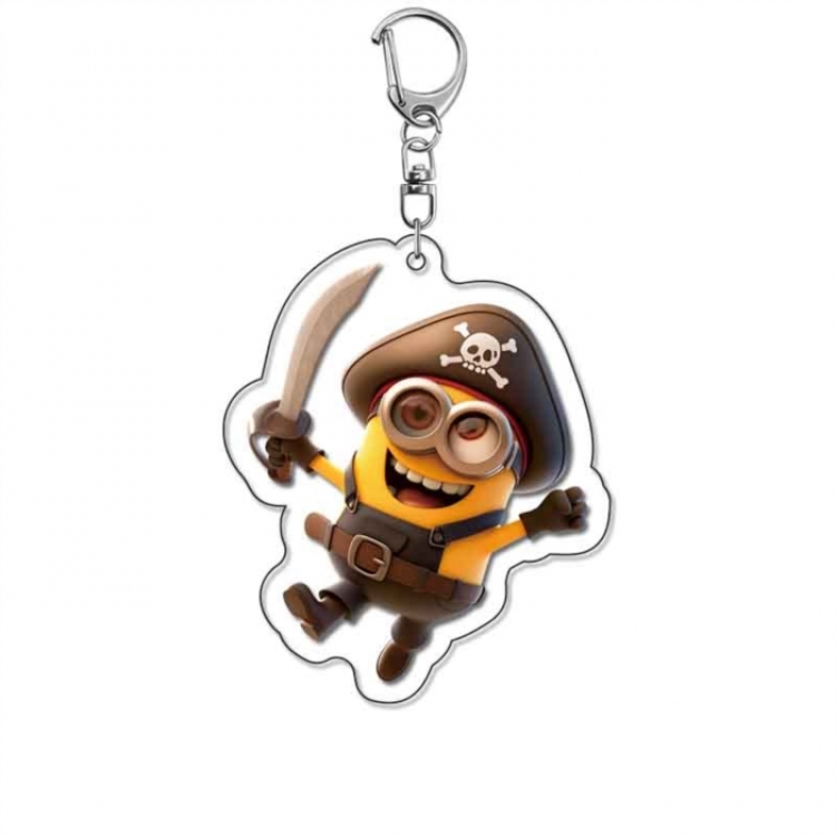 Minions Anime Acrylic Keychain Charm price for 5 pcs