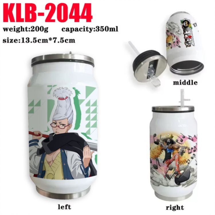 DANDADAN Anime Printed Stainless Steel Insulated Cup Straw Water Cup 350ML