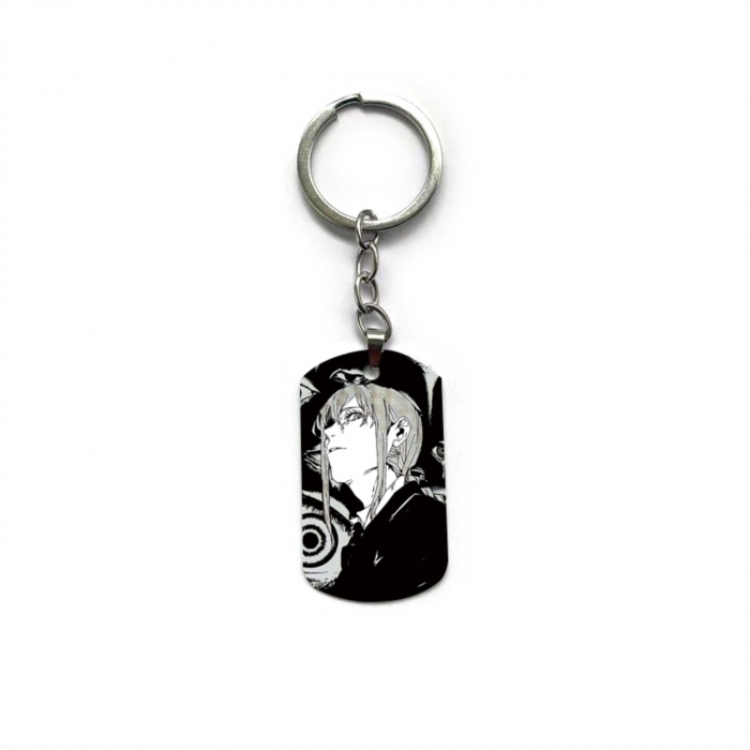 Chainsaw Man Anime double-sided full-color printed keychain price for 5 pcs