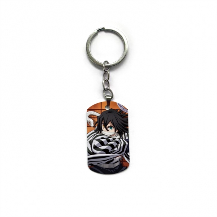 Demon Slayer Kimets Anime double-sided full-color printed keychain price for 5 pcs