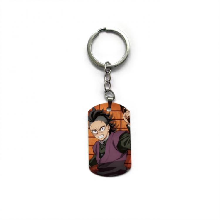 Demon Slayer Kimets Anime double-sided full-color printed keychain price for 5 pcs