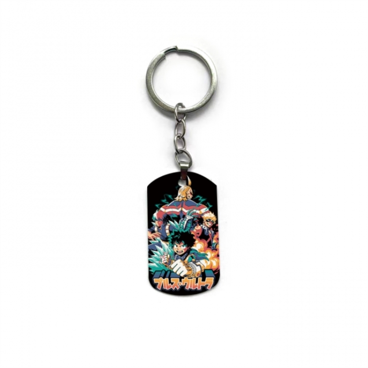 My Hero Academia Anime double-sided full-color printed keychain price for 5 pcs