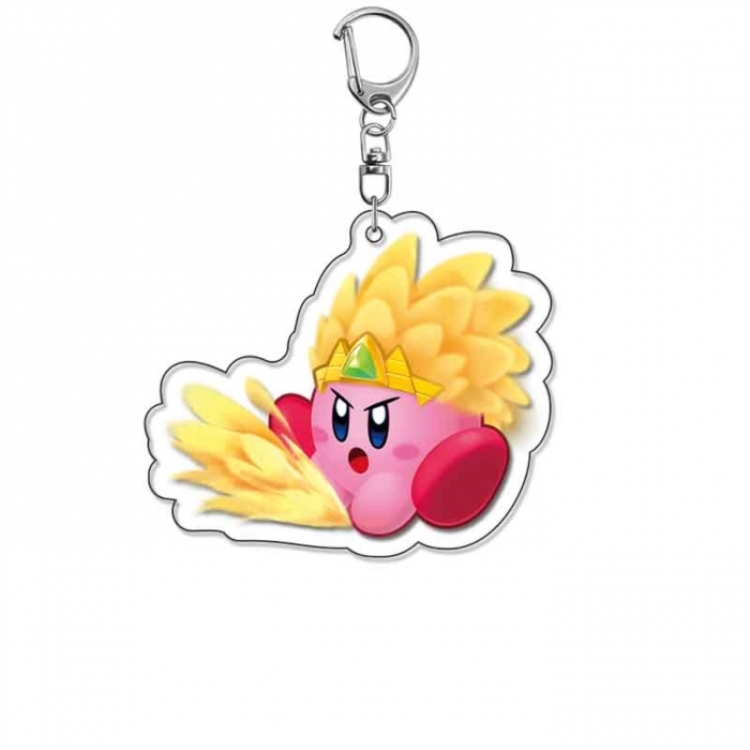Kirby Anime Acrylic Keychain Charm price for 5 pcs