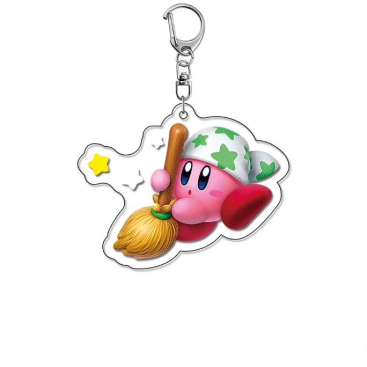 Kirby Anime Acrylic Keychain Charm price for 5 pcs