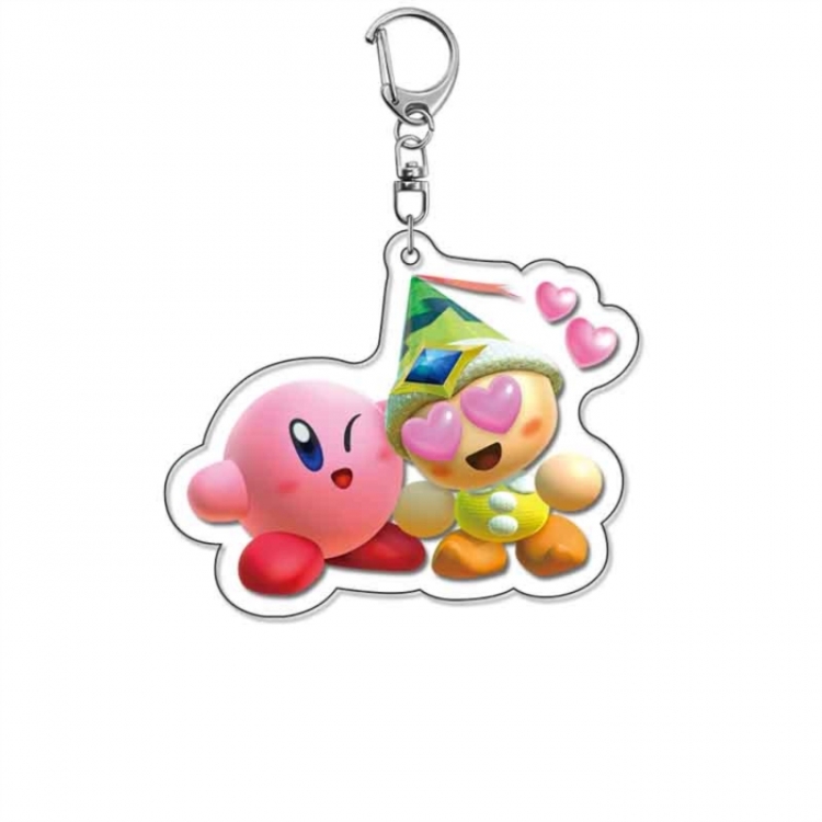 Kirby Anime Acrylic Keychain Charm price for 5 pcs