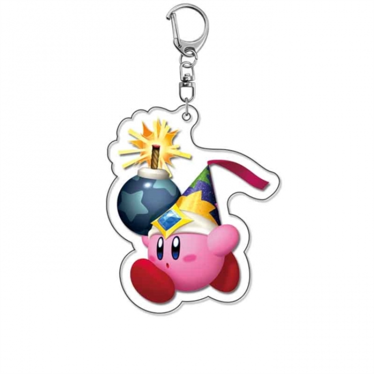 Kirby Anime Acrylic Keychain Charm price for 5 pcs
