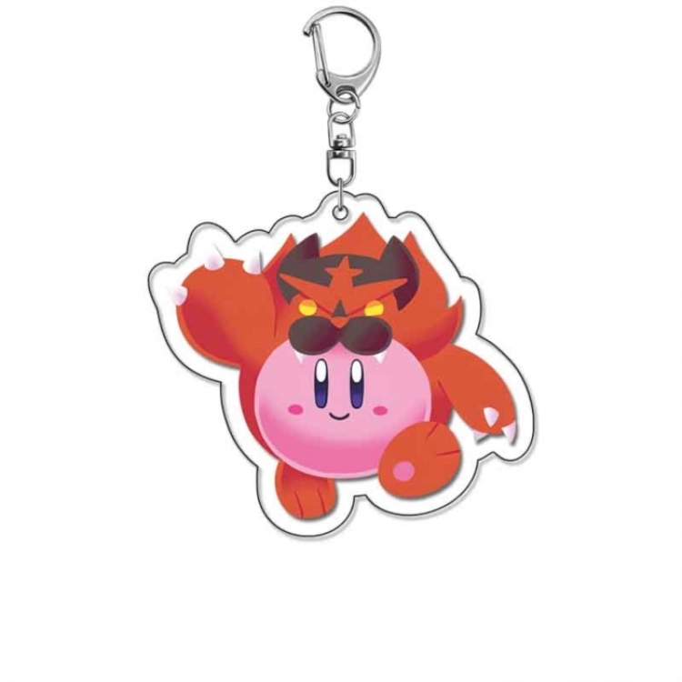 Kirby Anime Acrylic Keychain Charm price for 5 pcs